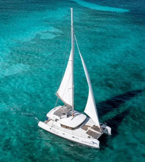luxury catamaran isla mujeres